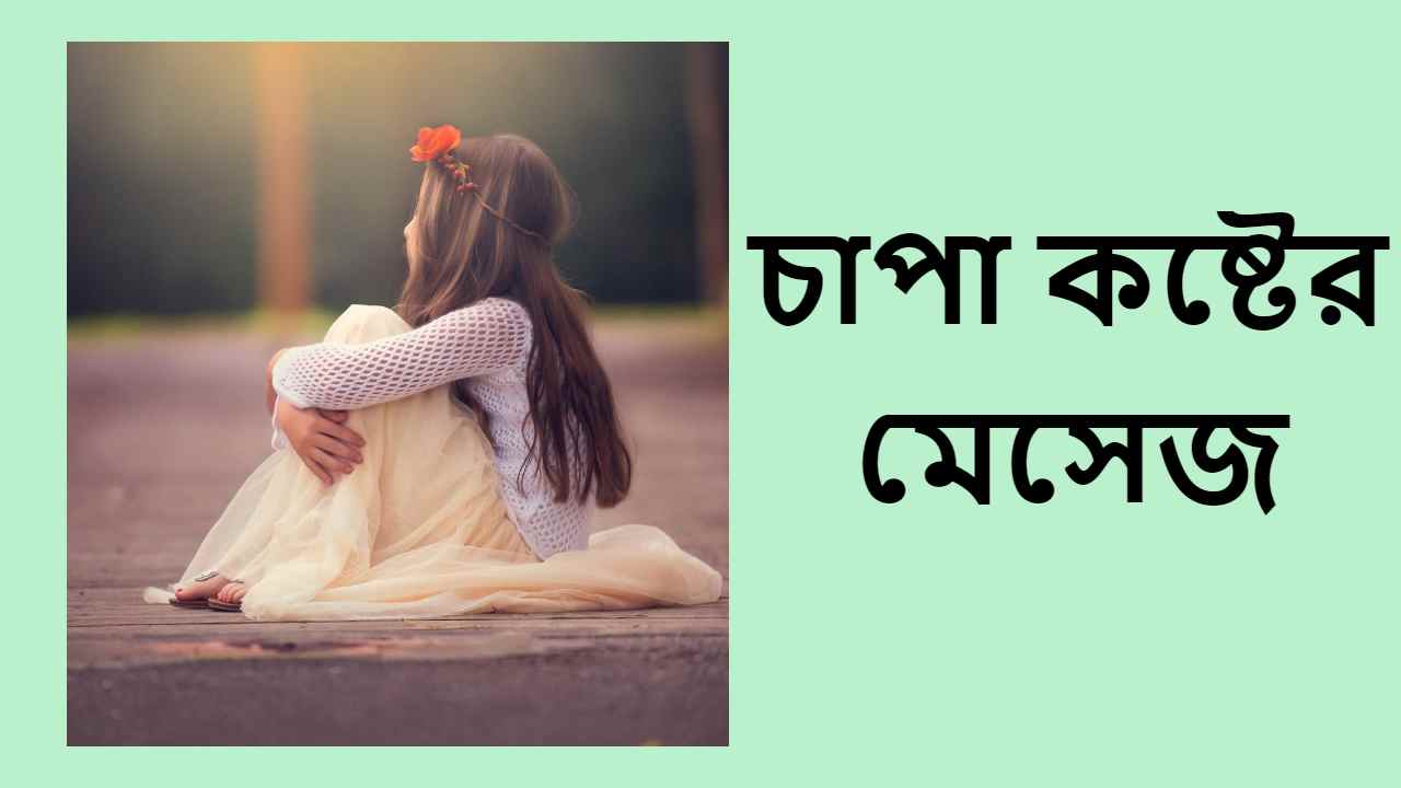 চাপা কষ্টের মেসেজ