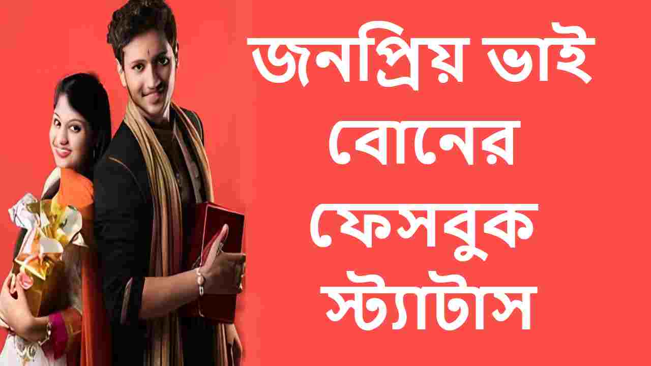 ভাই বোনের ফেসবুক স্ট্যাটাস