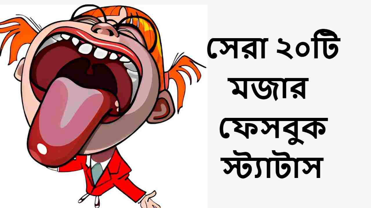 সেরা ২০টি মজার ফেসবুক স্ট্যাটাস